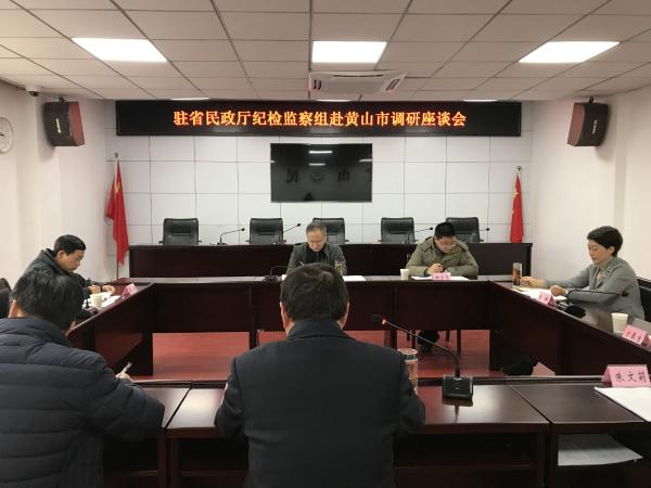 驻省民政厅纪检监察组组长江良来我市调研指导工作